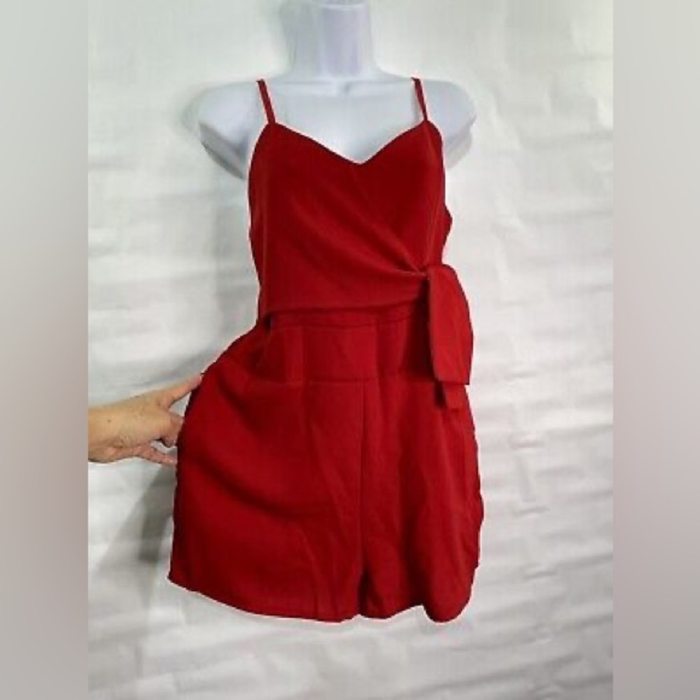 CBR Chic / Boutique / Rose Red Romper